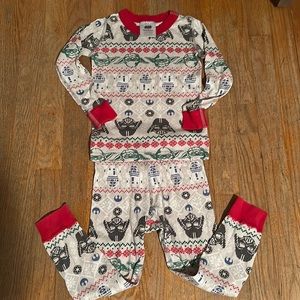 Hanna Andersson Star Wars Christmas pjs